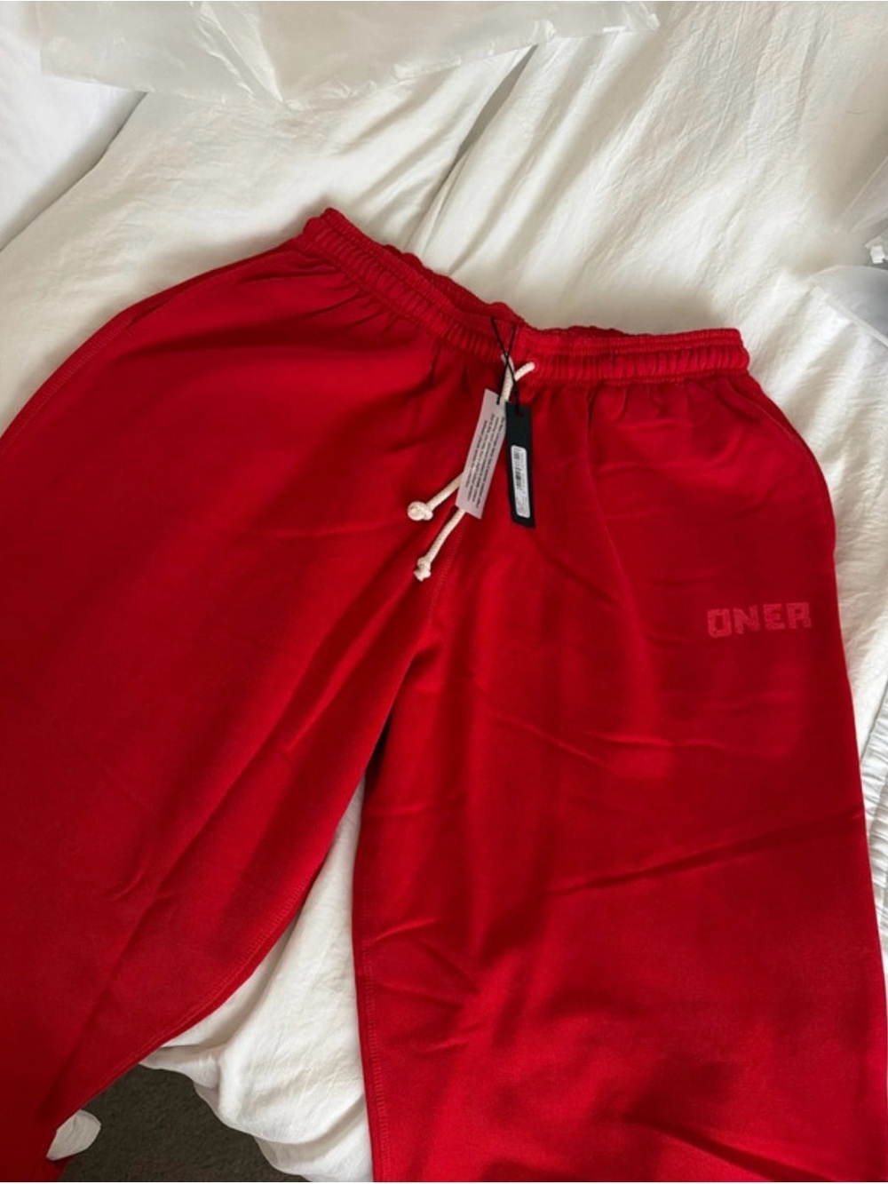 Raw Lounge Wide Leg Sweatpants